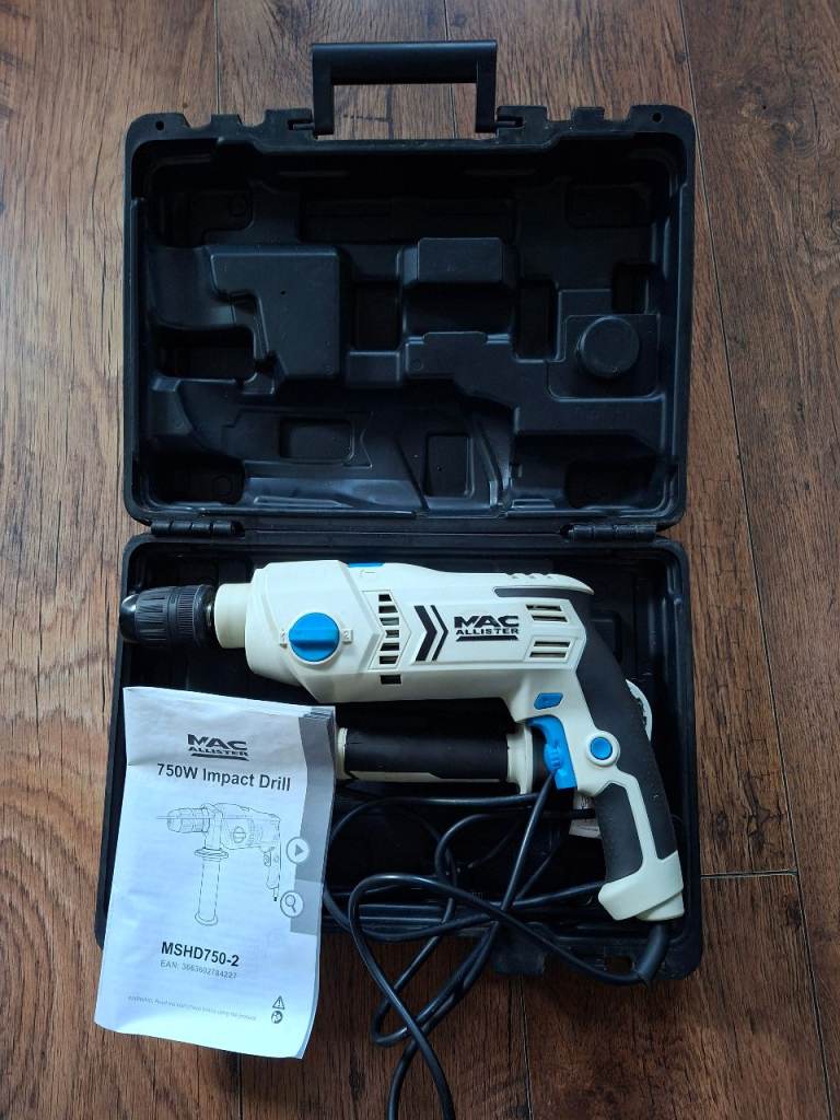 MAC ALLISTER 750W Impact Drill MSHD750-2 – As New