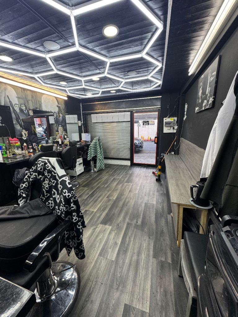 Barber shop for rent prime location 