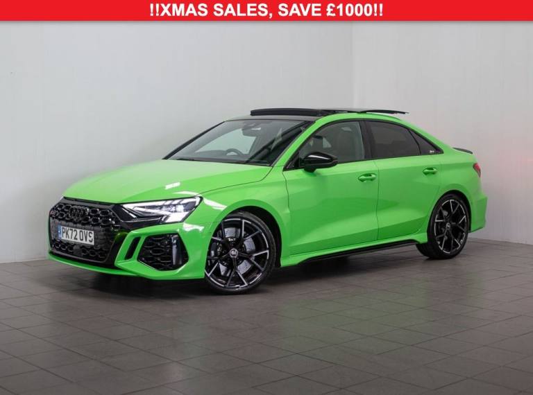 image for 2022 Audi RS3 2.5 TFSI Vorsprung Saloon 4dr Petrol S Tronic quattro Euro 6 (s/s) (400 ps) Saloon ...