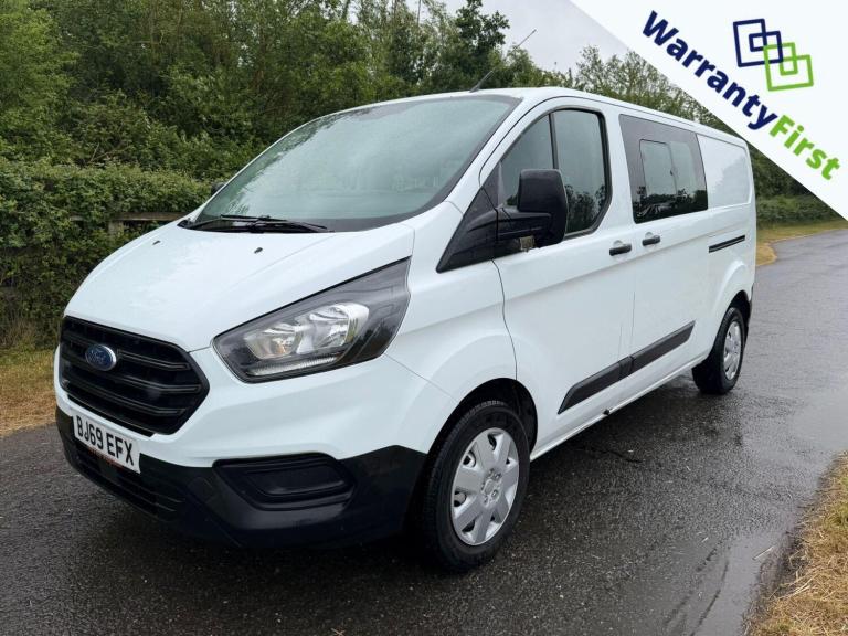 2019 Ford Transit Custom 2.0 320 EcoBlue Crew Van L2 H1 Euro 6 5dr (6 Seat) PANEL VAN Diesel Manual