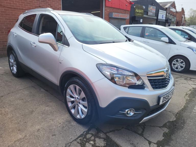 SILVER VAUXHALL MOKKA 1.6 SE LEATHER TRIM PARKING SENSORS CRUISE B/TOOTH 2015