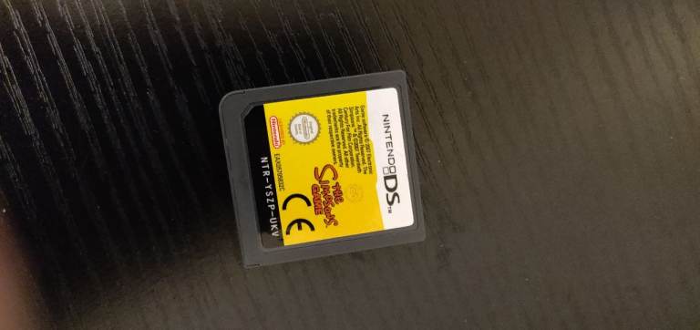 The Simpsons Game Nintendo DS game £5.00