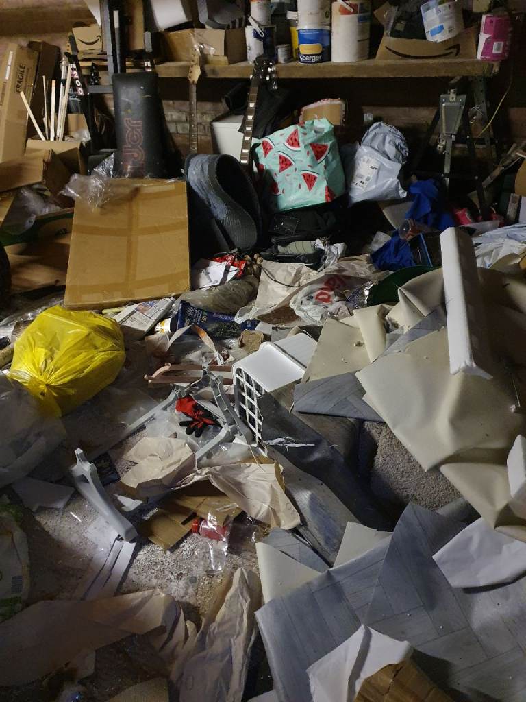 WANTED garage cleared