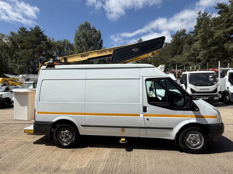 FOR SALE: FORD TRANSIT T350 VERSALIFT EUROTEL 36NF CHERRY PICKER