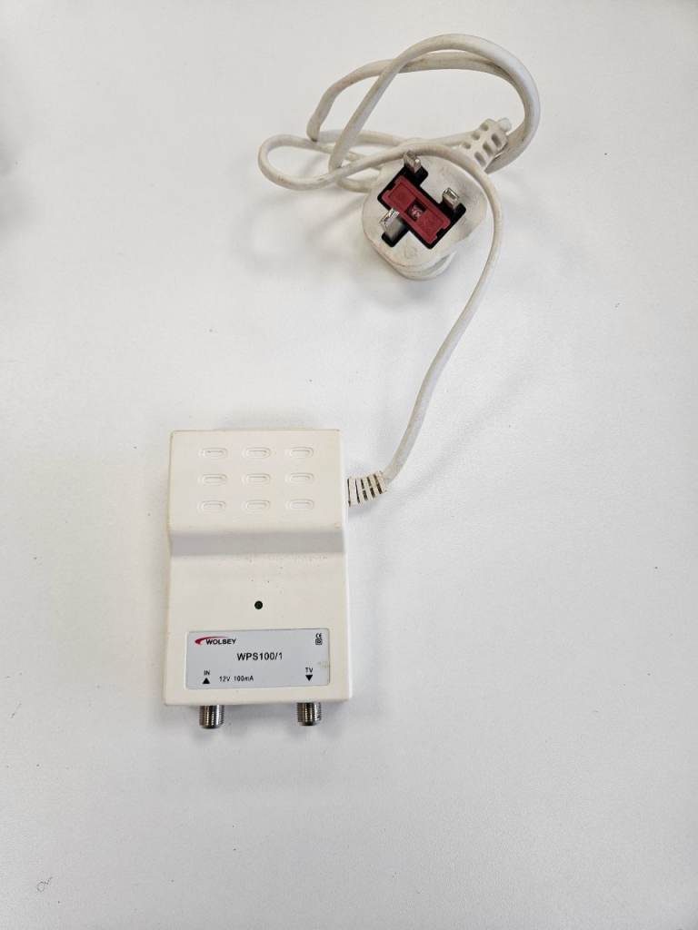 Vision VFS1301 TV Signal Amplifier with UK Plug