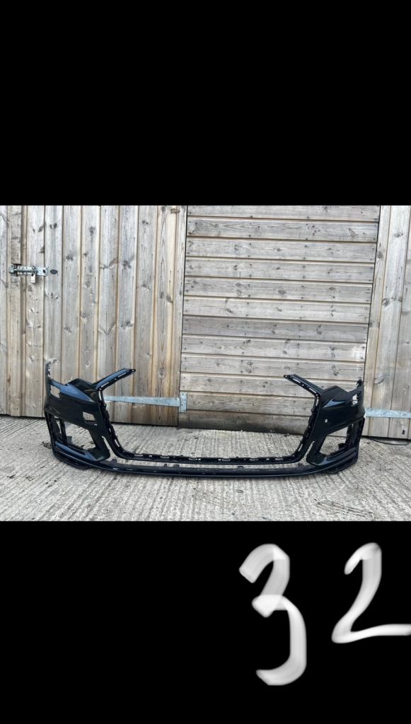 GENUINE Audi A6  2018- onwards SALOON S line FRONT BUMPER 4K0 807437C
