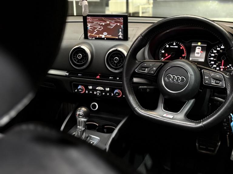 2017 Audi A3 2.0 TDI Black Edition S Tronic Auto 6Spd quattro Euro 6 (s/s) 4dr SALOON Diesel Auto...