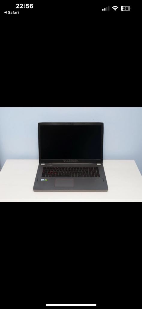 Gaming laptop 
