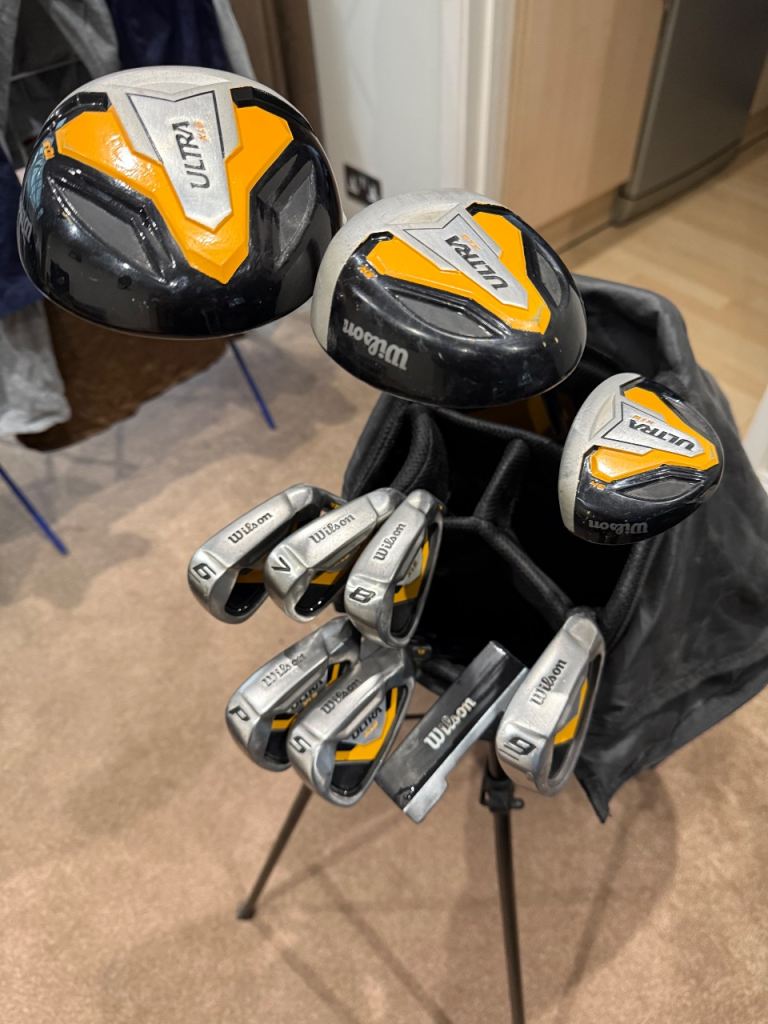 Wilson Ultra Golf Club Set & Bag – Good Condition