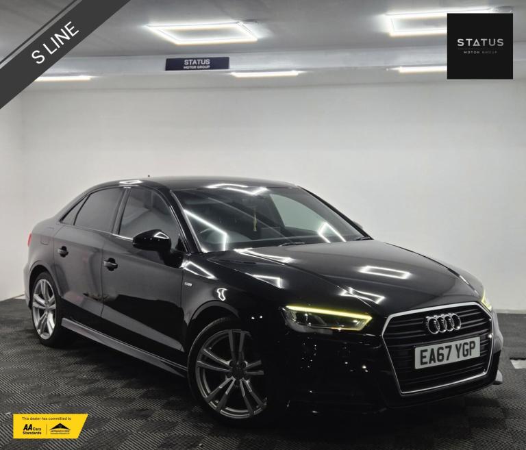 2017 Audi A3 1.5 TFSI CoD S line Saloon 4dr Petrol S Tronic Euro 6 (s/s) (150 ps) Saloon Petrol A...