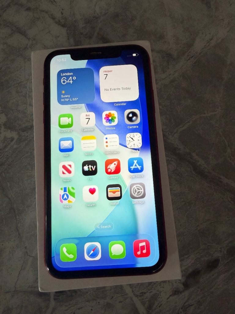 Apple iPhone 11 Red products 128GB unlocked 