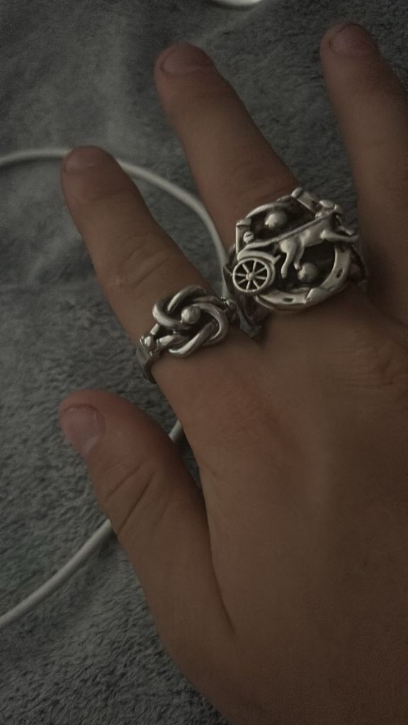 Silver rings 925 Good Condition