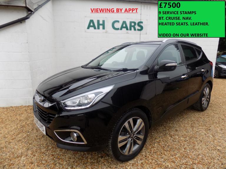 2015 Hyundai Ix35 2.0 CRDi Premium 5dr [Leather] Auto ESTATE Diesel Automatic