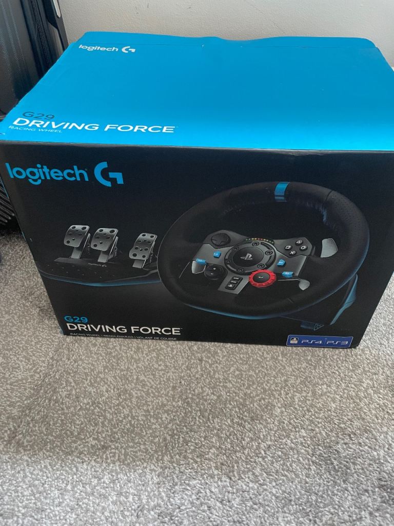 Logitech Driving Force Racing Wheel and Stand