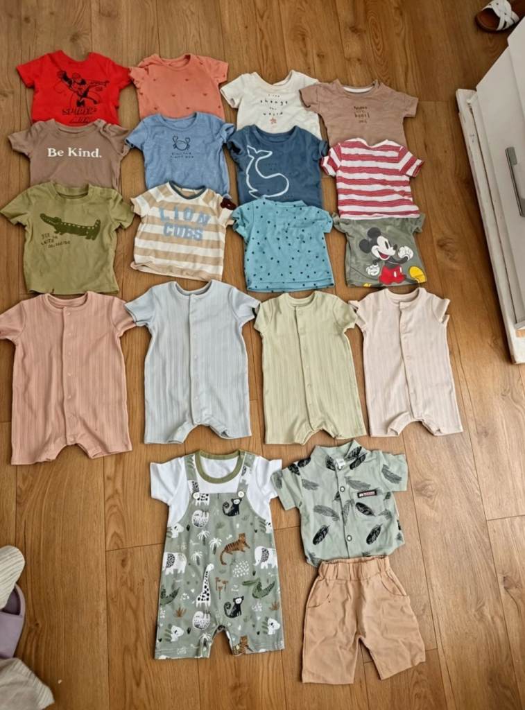 Lovely Bundle of Baby Clothes – Mostly 3-6 Months, Good Condition