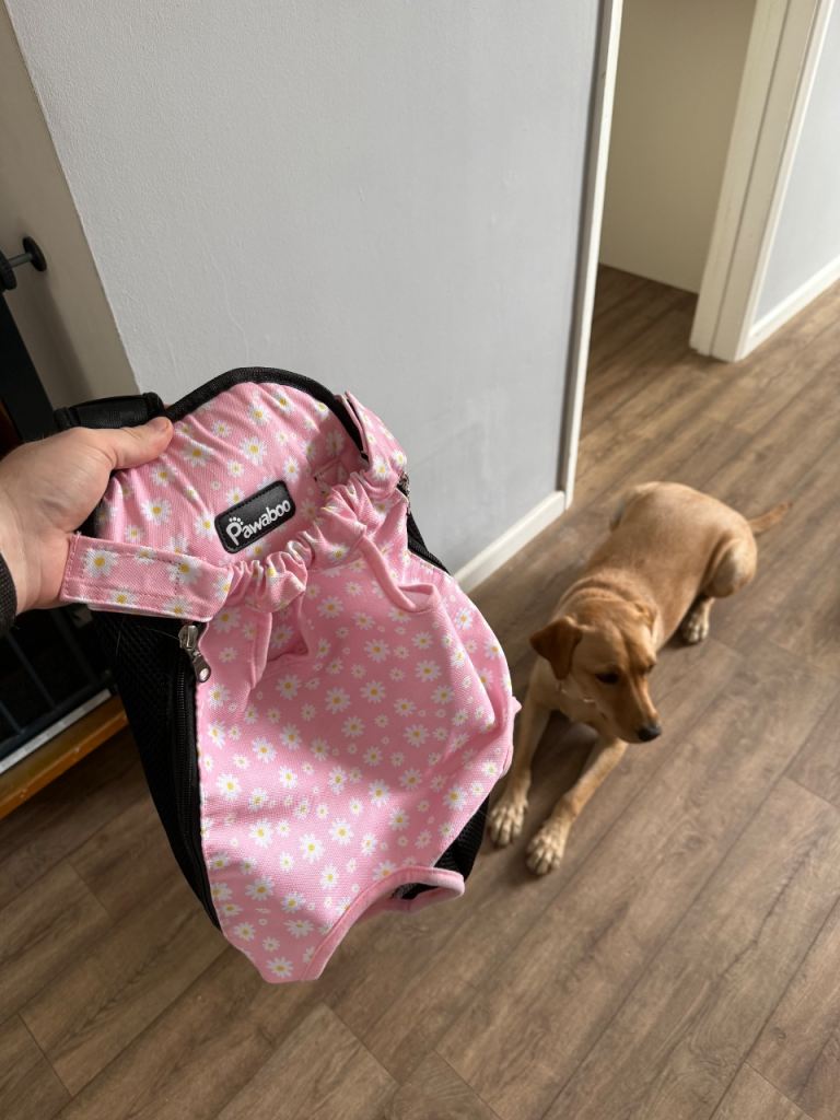 Pawaboo Pet Front Carrier Backpack for Small Medium Dogs