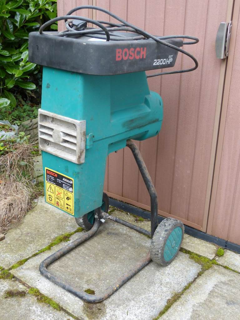 Bosch AXT 2200HP Electric Shredder Mulcher Chipper