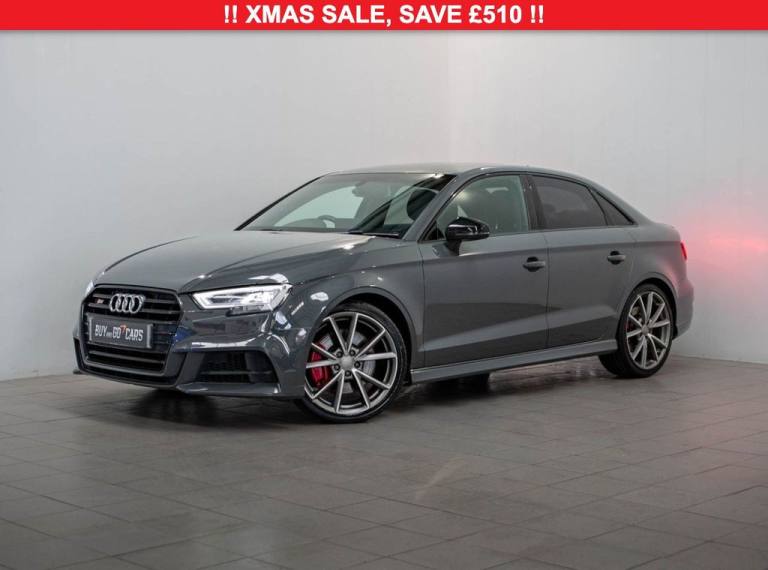 2017 Audi S3 2.0 TFSI Black Edition Saloon 4dr Petrol S Tronic quattro Euro 6 (s/s) (310 Saloon P...