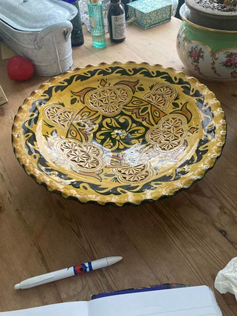 Beautiful Moroccan serving dish