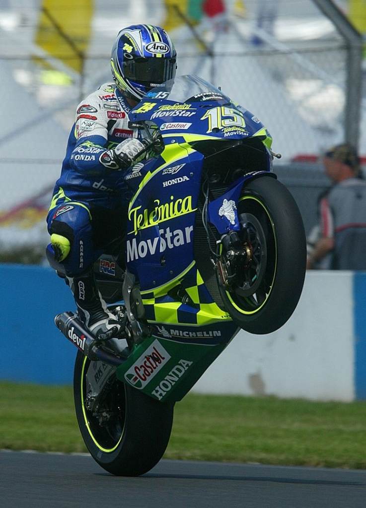 RARE COLLECTORS ITEM #ARAI RX-7 MOTORCYCLE HELMET - SETE GIBERNAU MOTOGP REPLICA