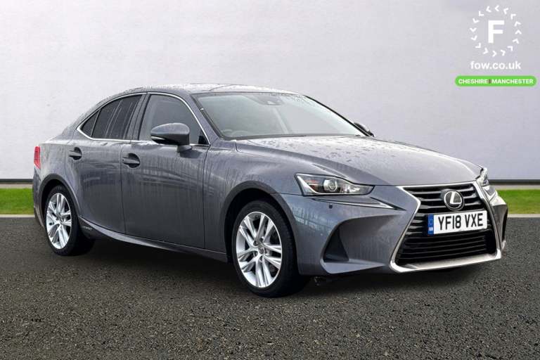 2018 Lexus IS 300h Executive Edition 4dr CVT Auto Saloon PETROL/ELECTRIC Automatic