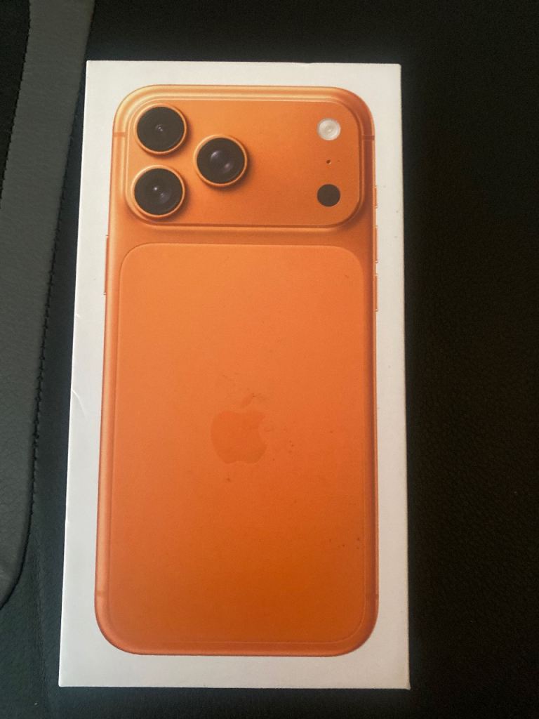iPhone 17 pro max new