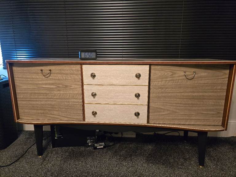 Vintage cabinet and sideboard table 