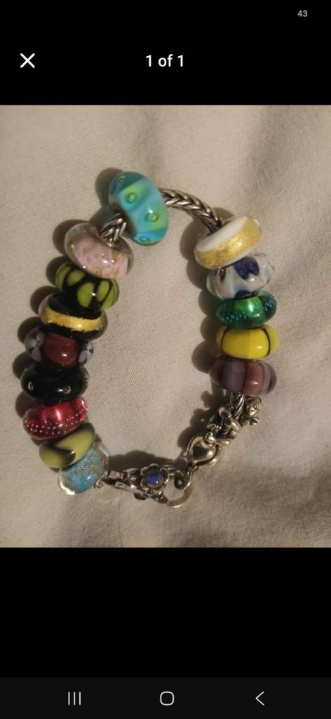 Troll beads bracelet 