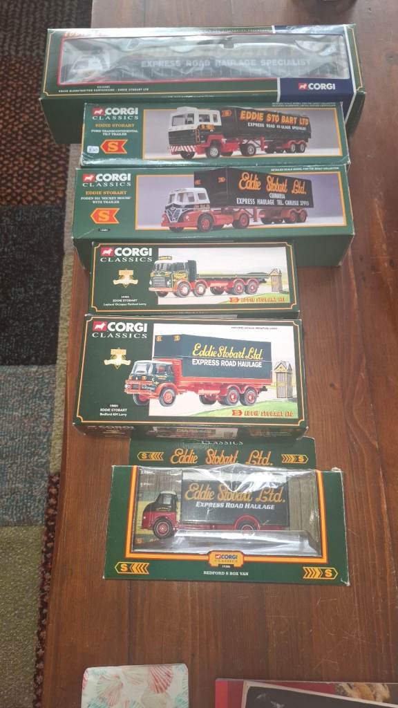 Corgi Job lot od Eddie stobart Trucks & Lorries 