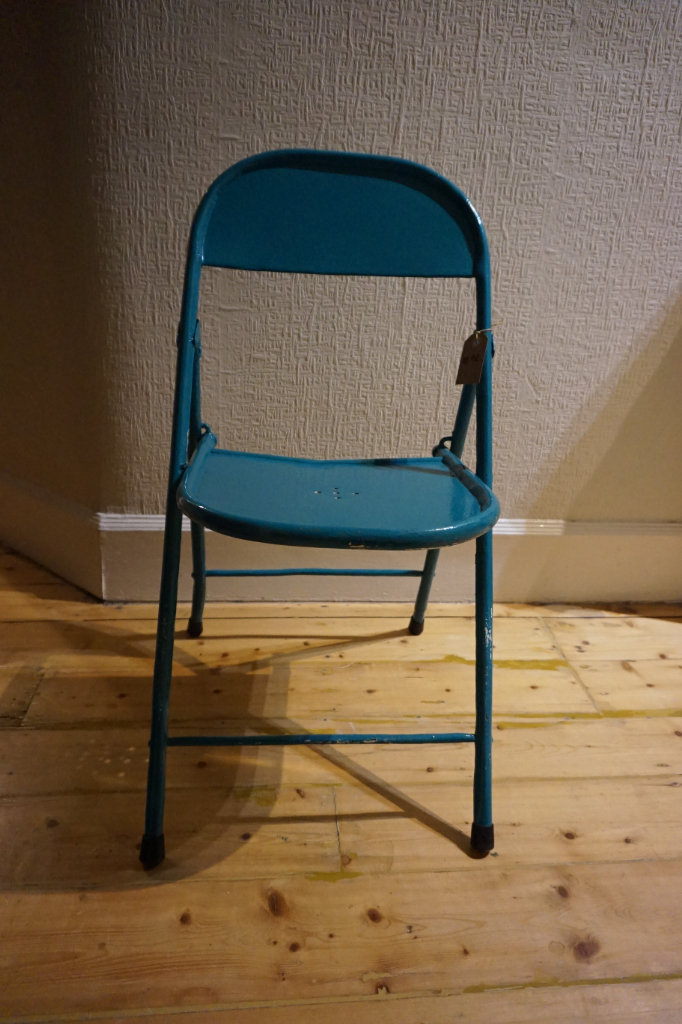 Tubular steel chair