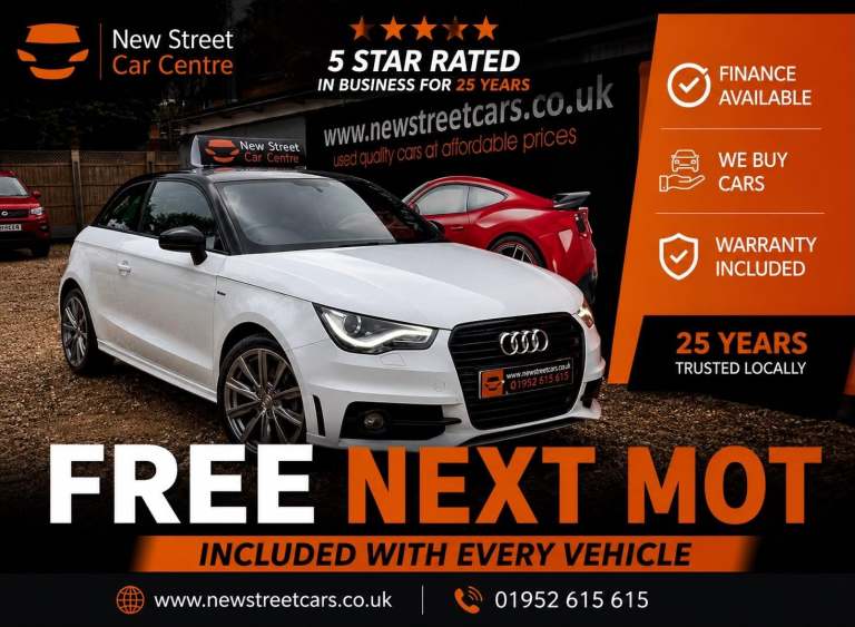 2014 Audi A1 1.4 TFSI S line Style Edition Euro 5 (s/s) 3dr HATCHBACK Petrol Manual