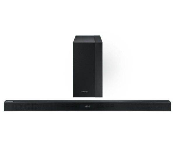  SAMSUNG HW-K450 2.1 Wireless Sound Bar, 300 W, Wireless subwoofer, Bluetooth, HDMI / Optical