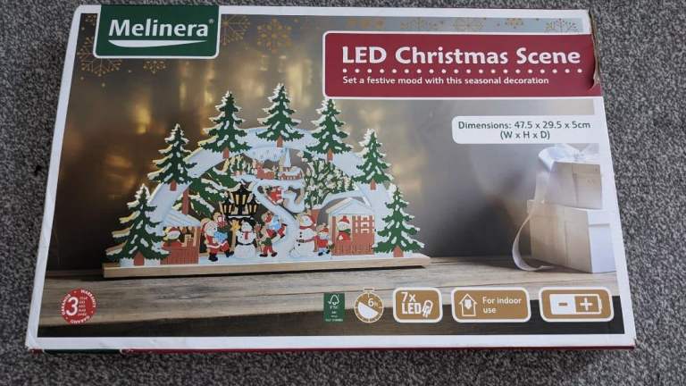 LED Christmas Scene Decoration NEW