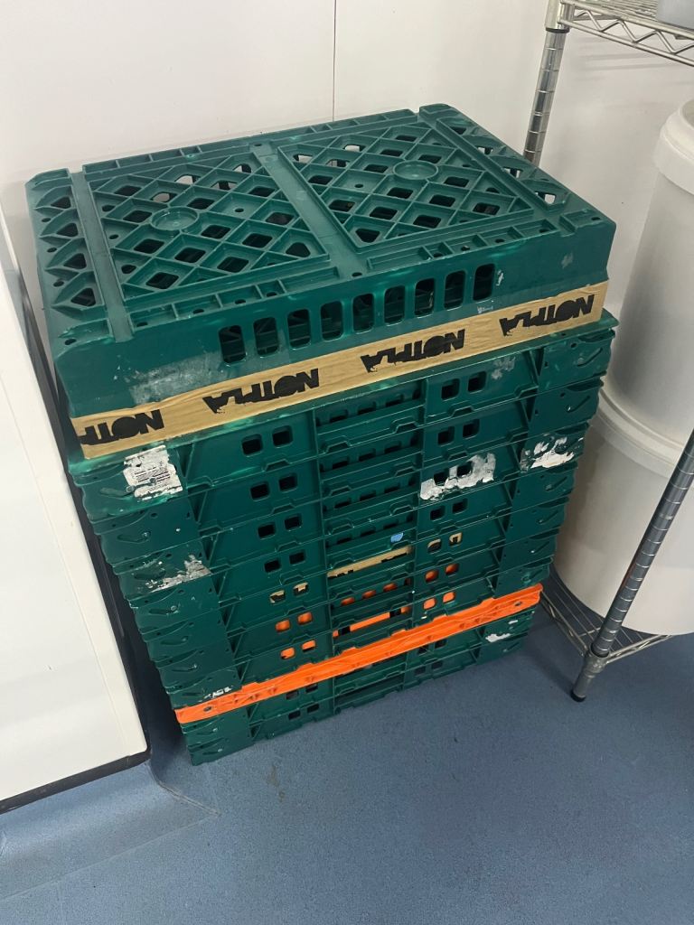 Crate boxes, large - free for collection