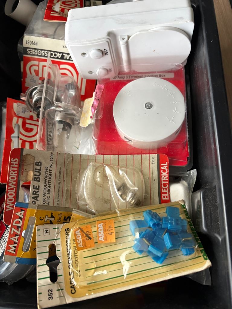 Job Lot of New Electrical Switches, Sockets & Accessories