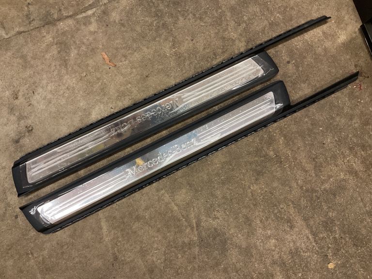 Mercedes SLK SLC R172 pair of sill trim panels, very good condition, FREE postage