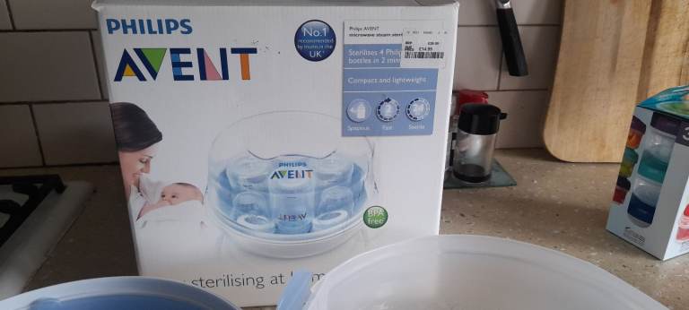 Avent steam steriliser 