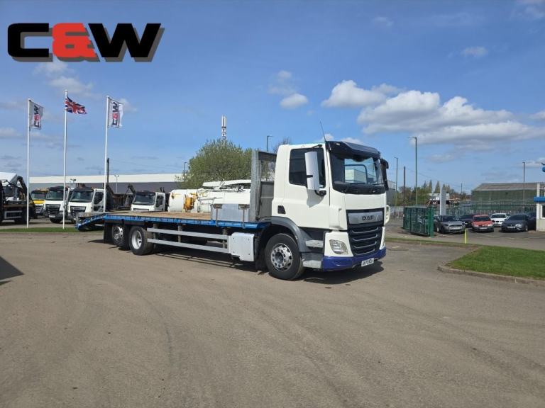 2020 (70) DAF FAR CF 370 6x2 Cheese Wedge Beavertail - 334,000Kms