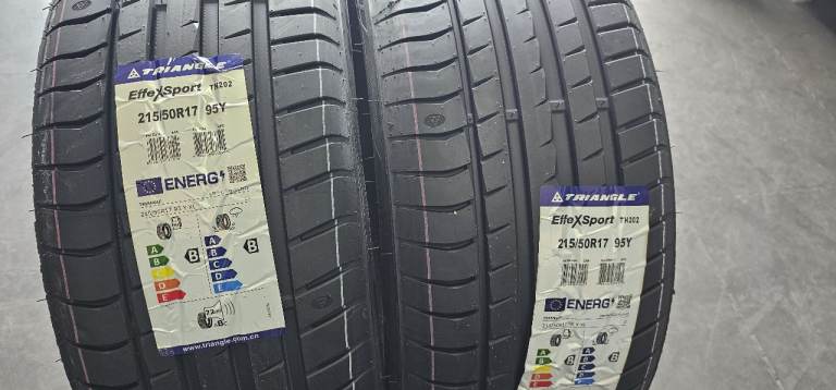215 50 17   2 x NEW!! tyres Triangle Effe X Sport All Seasons