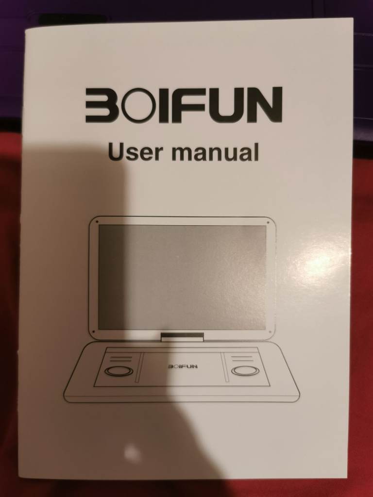 BOIFUN Portable DVD Player 17.5 Inch