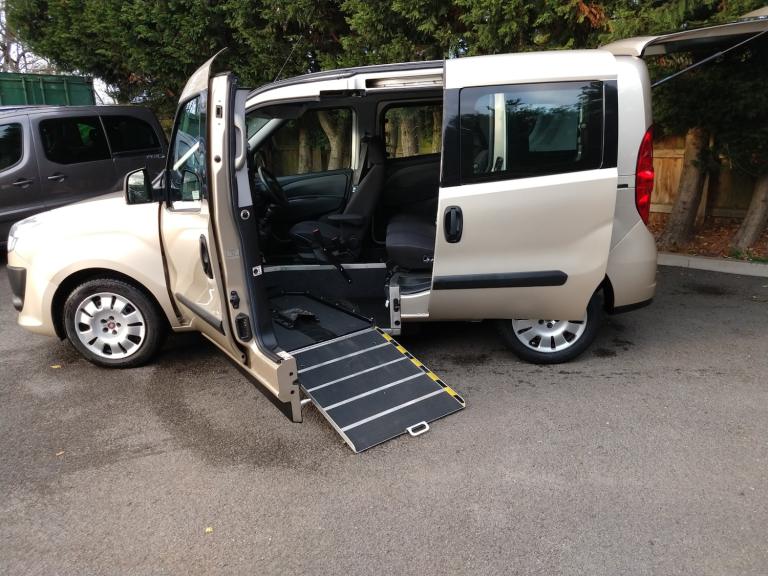 2015 Fiat Doblo 1.4 16V MyLife 5dr Wheelchair Accessible Vehicle. MPV Petrol Manual