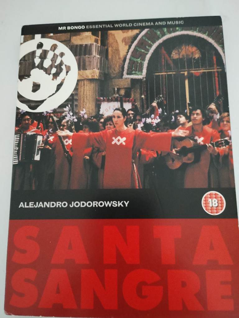Rare Mr Bongo Essential World Cinema And Music  Alejandro Jodorowsky Santa Sangre Dvd £15 