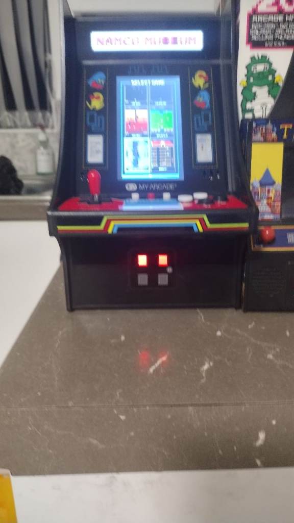 Namco museum arcade machine boxed Tetris arcade machine Firefox f7