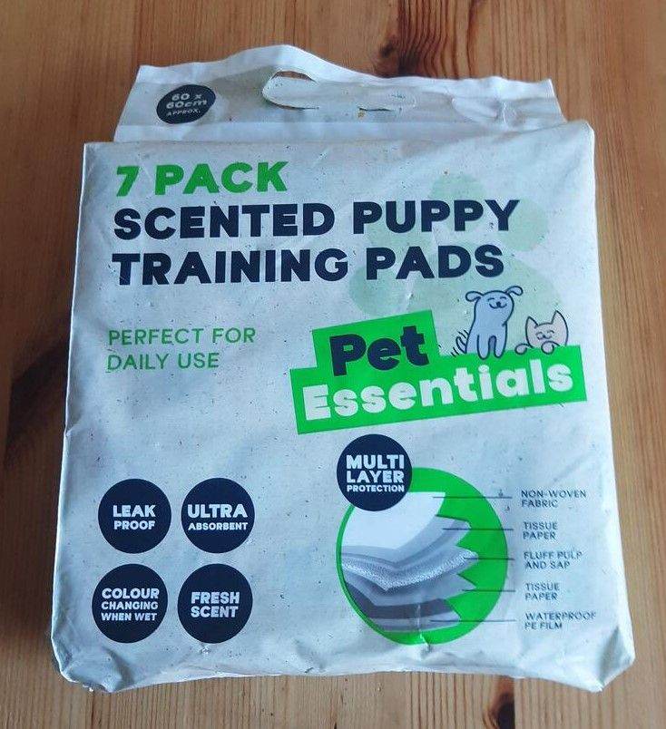 7 pack scented puppy training pads new sealed pack. 