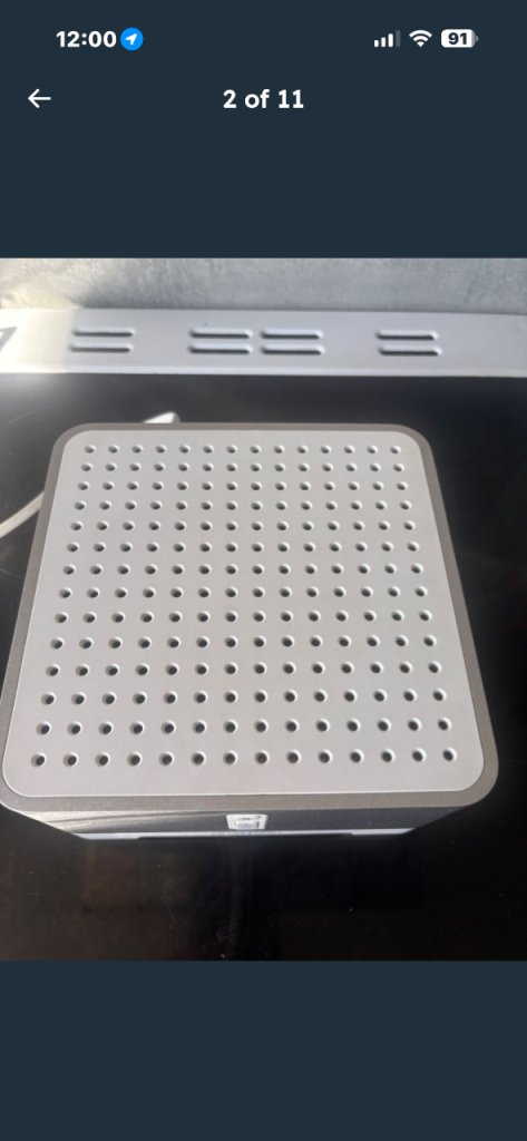 Sonos ZP120 Zone Player Wireless AMP Multi Room Music System Amplifier in White