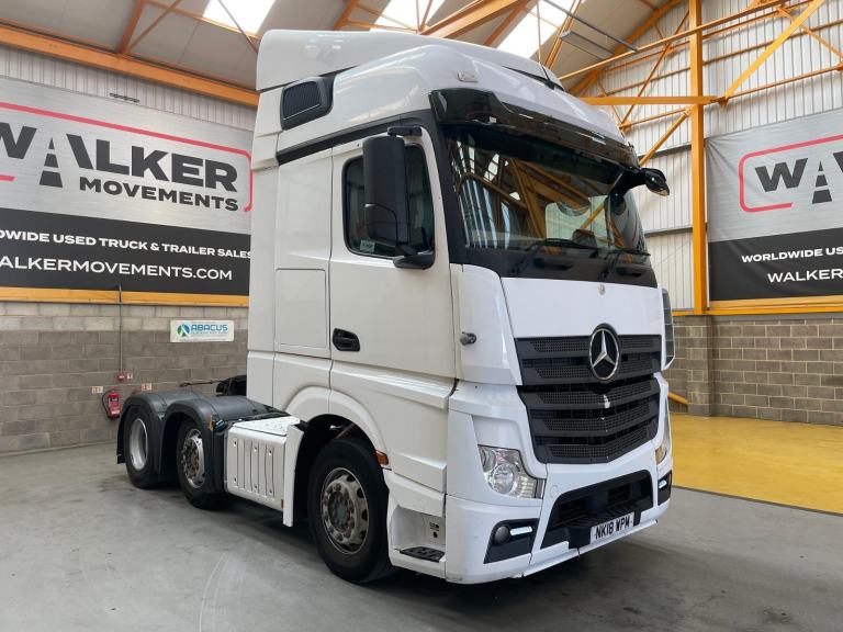 MERCEDES ACTROS 2545 BIGSPACE *EURO 6*, 6X2 TRACTOR UNIT – 2018 – NK18 WPM