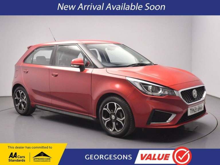 2021 MG MG3 1.5 VTi-TECH Exclusive Nav Hatchback 5dr Petrol Manual Euro 6 (s/s) (106 ps Hatchback...
