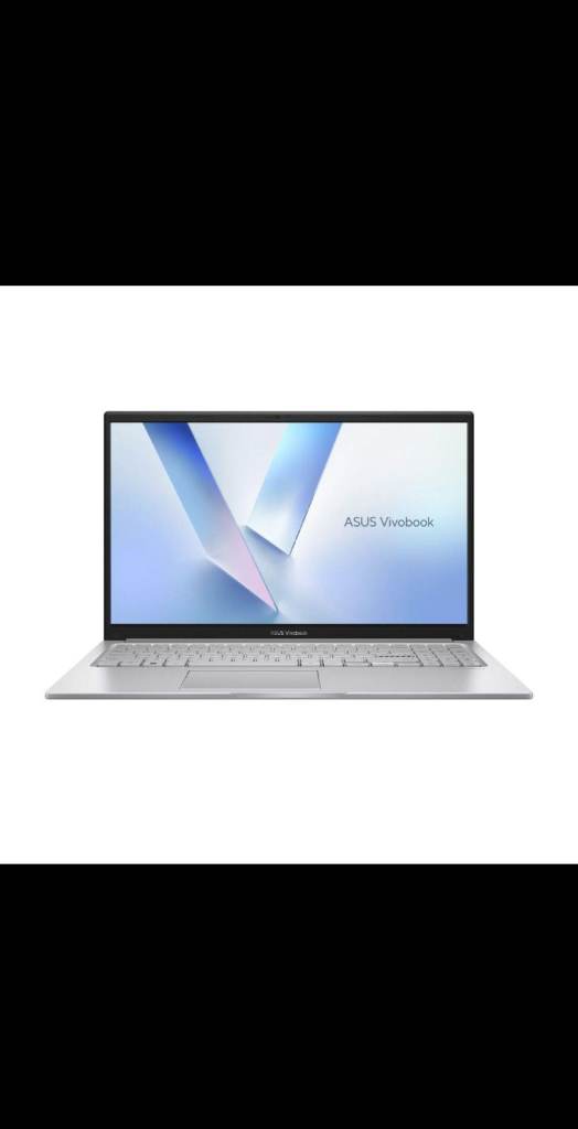 Asus Vivobook Laptop – Silver, New Condition