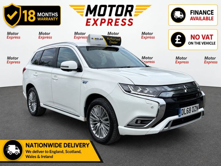 2019 Mitsubishi Outlander 2.4 PHEV 4hs 5dr Auto ESTATE Petrol Parallel Phev Automatic