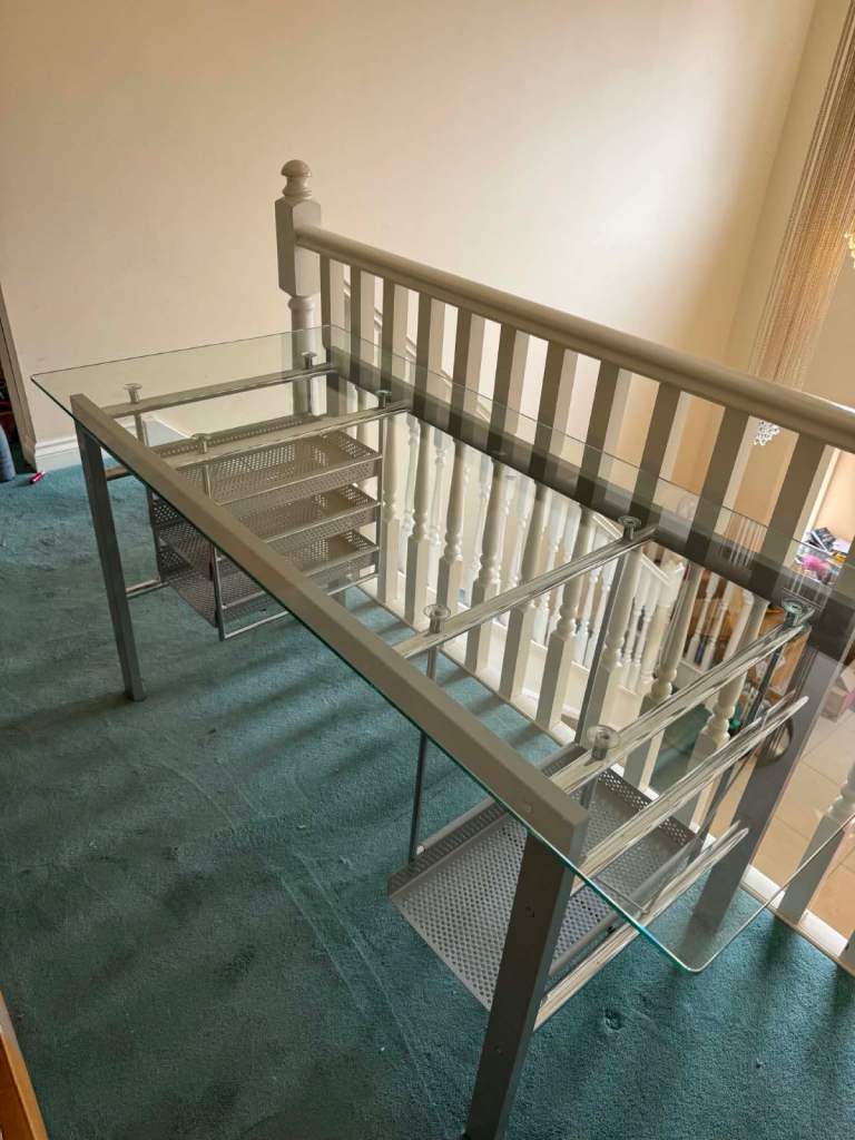 Glass Desk